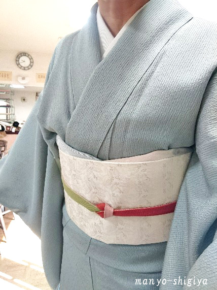 お茶会コーデ青ネズ202002