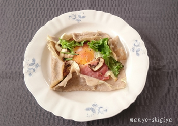 そば粉ガレット
