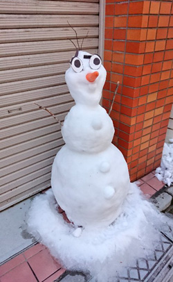 雪だるまa