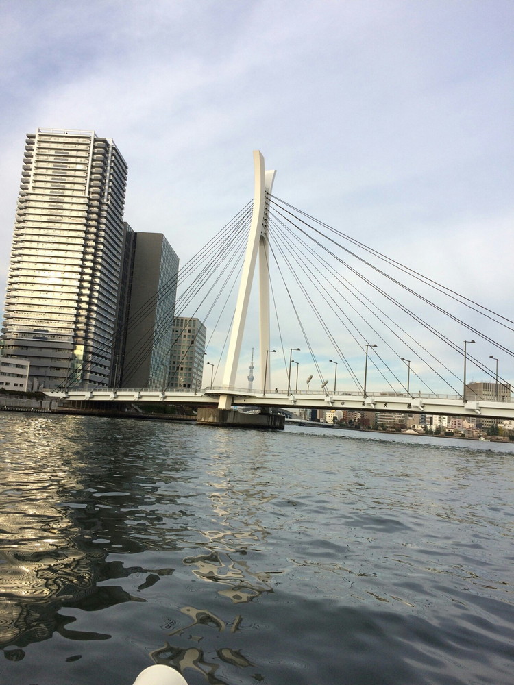 社員旅行 中央大橋