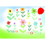 山下 哲治 なつの花ばたけ