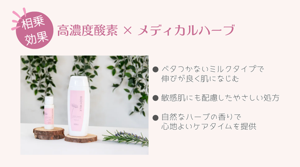 O2クラフトハーバルボディミルク